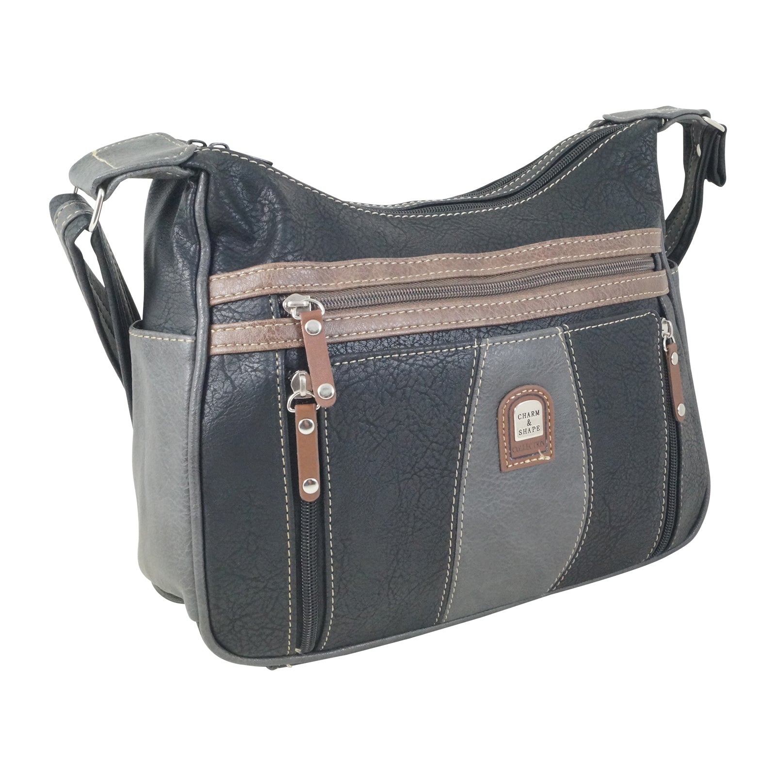 Handtasche mit verstellbarem Gurt- sportlich elegant