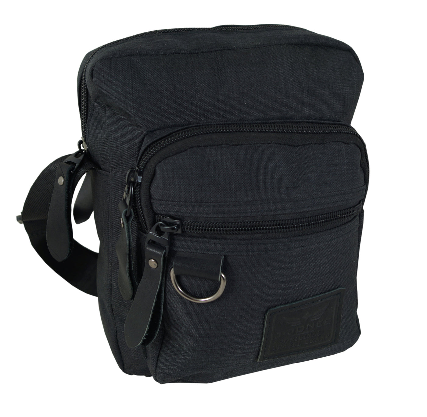 modischer Messenger Bag aus leichtem, wasserabweisendem Nylongewebe
