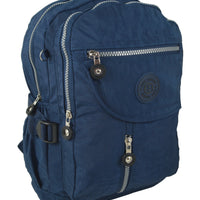 leichter Nylonrucksack mit Außenfächern - wasserabweisend und robust