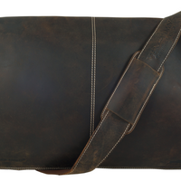 Vintage Aktentasche aus Pull-Up Büffelleder mit Luxusausstattung