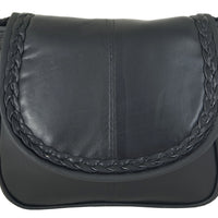 klassische Damentasche aus weichem Lamm-Nappaleder