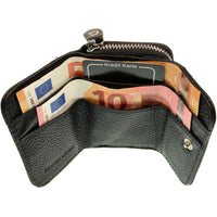 Kleine Geldbörse mit Reißverschlussmünzfach