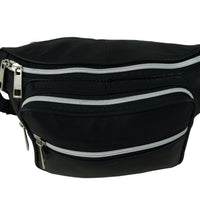 Sehr weiche Bauchtasche aus Nappaleder, leicht