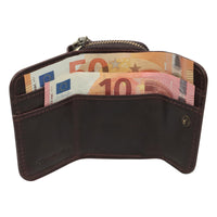 Kleine Geldbörse mit Reißverschlussmünzfach