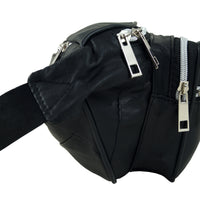 Sehr weiche Bauchtasche aus Nappaleder, leicht