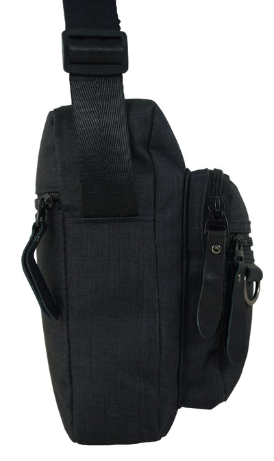 modischer Messenger Bag aus leichtem, wasserabweisendem Nylongewebe