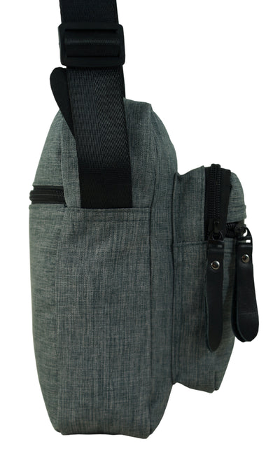 modischer Messenger Bag aus leichtem, wasserabweisendem Nylongewebe
