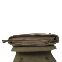 Collegetasche aus Canvas/Kunstleder mit langem Gurt und geschicktem Aufbau. DIN A4