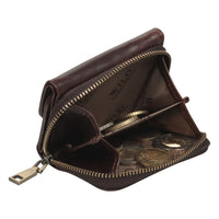 Kleine Geldbörse mit Reißverschlussmünzfach