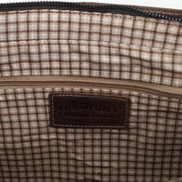 Vintage Aktentasche aus Pull-Up Büffelleder mit Luxusausstattung