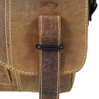 hochwertiger Unisex Messenger-Bag aus Büffelleder
