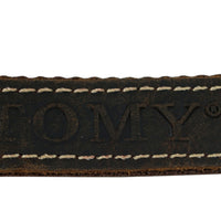 hochwertige Vintage Bauchtasche aus Pull-Up Büffelleder