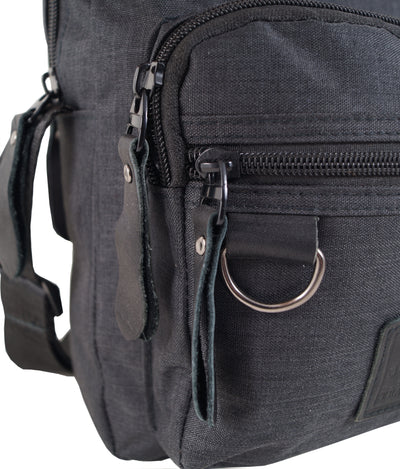 modischer Messenger Bag aus leichtem, wasserabweisendem Nylongewebe