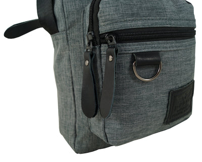 modischer Messenger Bag aus leichtem, wasserabweisendem Nylongewebe