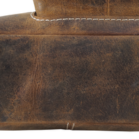 hochwertiger Unisex Messenger-Bag aus geöltem Büffelleder