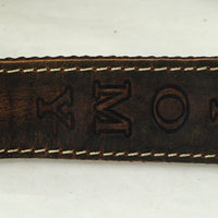 hochwertiger Unisex Messenger-Bag aus Büffelleder