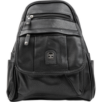 Sportlicher Tagesrucksack aus strapazierfähigem Kunstleder