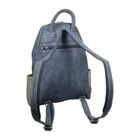 Sportlicher Cityrucksack aus belastbarem Kunstleder, wasserabweisend