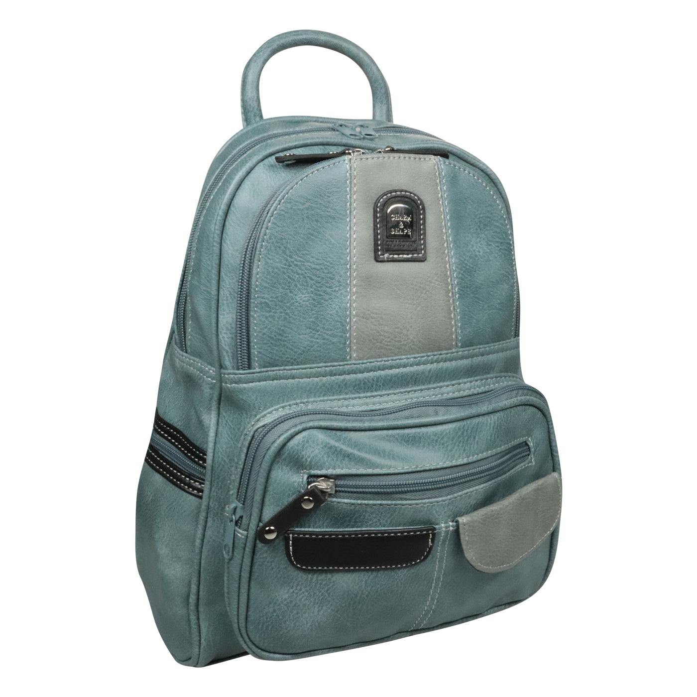 Mini Rucksack Tasche Blaue Rucksäcke Damen Rucksäcke Business