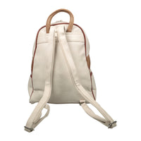 Sportlicher Damenrucksack in neutraler Farbkombi, viele Fächer