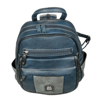 Sportlicher Cityrucksack aus belastbarem Kunstleder, wasserabweisend