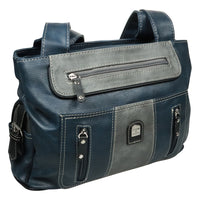 Modische Damen Handtasche mit 2 Hauptfächern