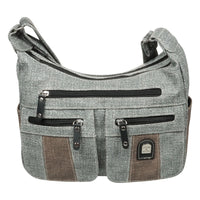 praktische Damenhandtasche mit vielen Fächern