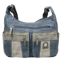 praktische Damenhandtasche mit vielen Fächern