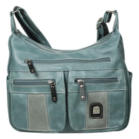 praktische Damenhandtasche mit vielen Fächern