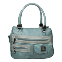 Praktische Damentasche in sportlicher Farbkombination