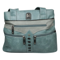 Praktische Damentasche in sportlicher Farbkombination