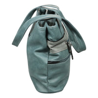 Praktische Damentasche in sportlicher Farbkombination