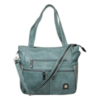 Praktische Damentasche in sportlicher Farbkombination