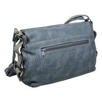 schöne Umhängetasche aus Kunstleder mit geschicktem Aufbau