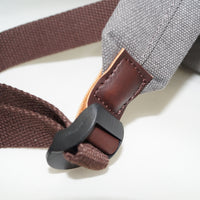 Canvas Rucksack im Retrolook