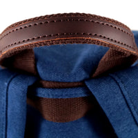 Canvas Rucksack im Retrolook