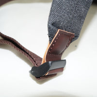 Canvas Rucksack im Retrolook