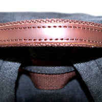 Canvas Rucksack im Retrolook