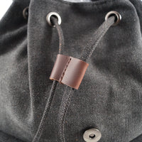 Canvas Rucksack im Retrolook