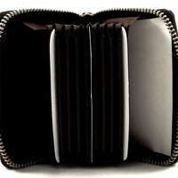 praktisches Kartenetui mit umlaufendem Reißverschluss, Echt Leder