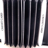 praktisches Kartenetui mit umlaufendem Reißverschluss, Echt Leder