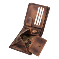 Vintage - Geldbörse mit Adler-Design und RFID