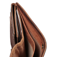 Vintage - Geldbörse mit Adler-Design und RFID