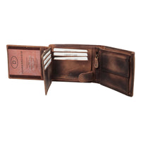 Vintage Geldbörse mit Truck Design, RFID-Safe