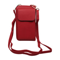 Handytasche mit Portemonnaie zum Umhängen, 7 Farben