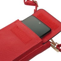 Handytasche mit Portemonnaie zum Umhängen, 7 Farben