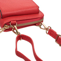 Handytasche mit Portemonnaie zum Umhängen, 7 Farben