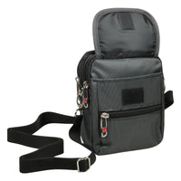 Herren-Umhängetasche mit Gürtelschlaufe, XXL-Gurtlänge