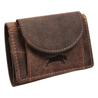 Vollleder-Minibörse mit RFID-Blocker