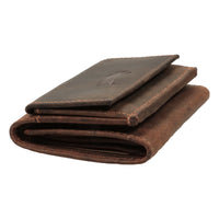 Vollleder-Minibörse mit RFID-Blocker